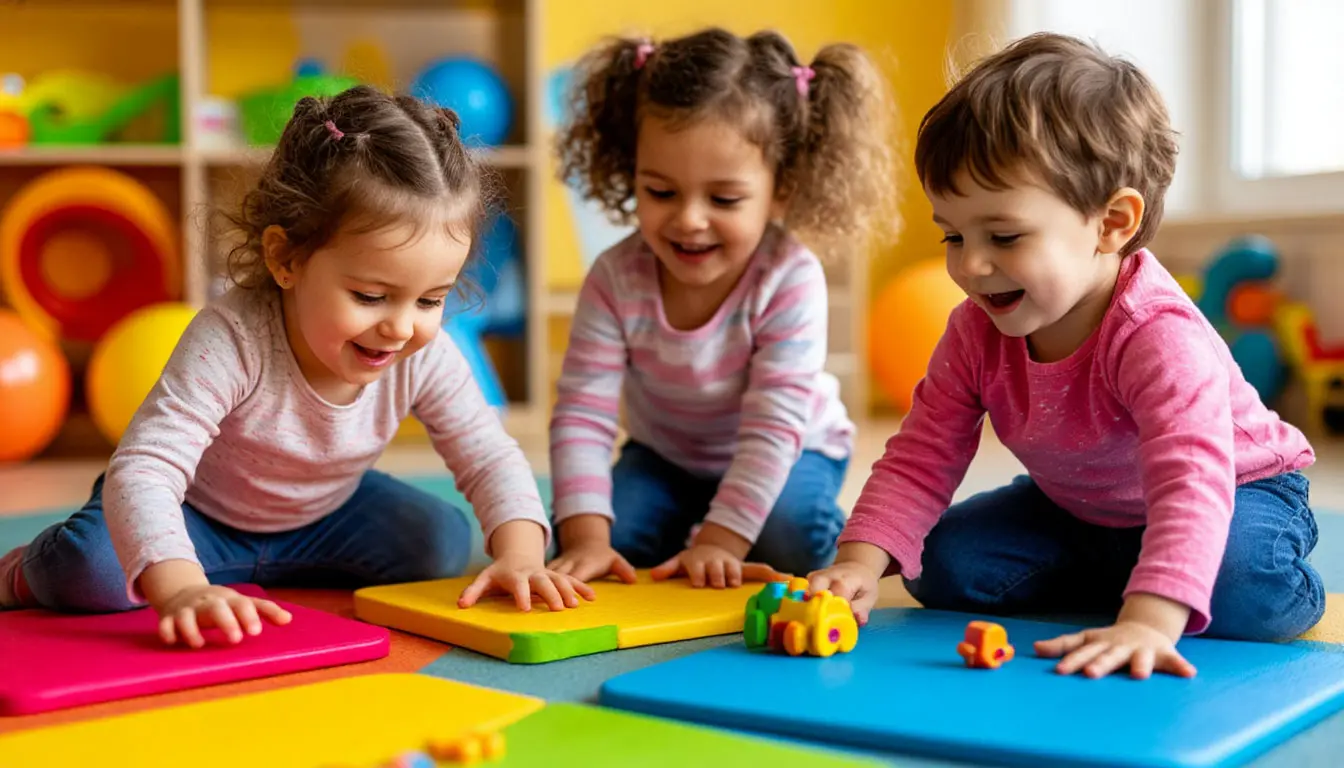 Illustration d’enfants jouant