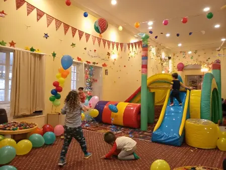 Espace privatisé pour fête