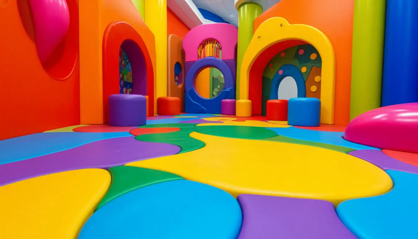 Fond sensoriel coloré